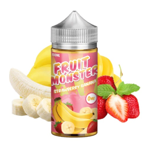 Juice Fruit Monster | Strawberry Banana 100mL Monster Vape Labs - 1