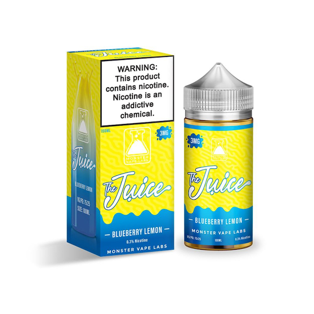 Monster Vp | The Juice Blueberry Lemon 100mL Free Base Monster Vape Labs - 1