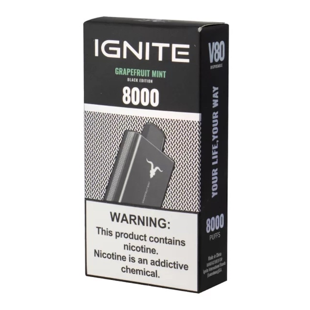 Pod Descartável Ignite V80 com 8000 puffs | Sabores Ignite - 14