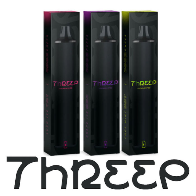 Pod Threep TP40 | Pod descartável com 4000 puffs | Promoção com 3 unidades