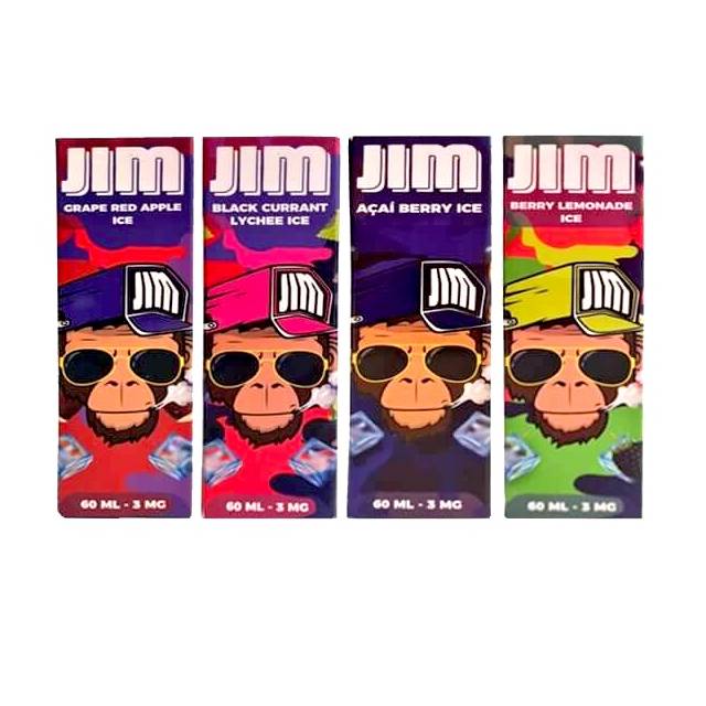 Juice Jim Vapors 60mL Free Base | Todos os Sabores