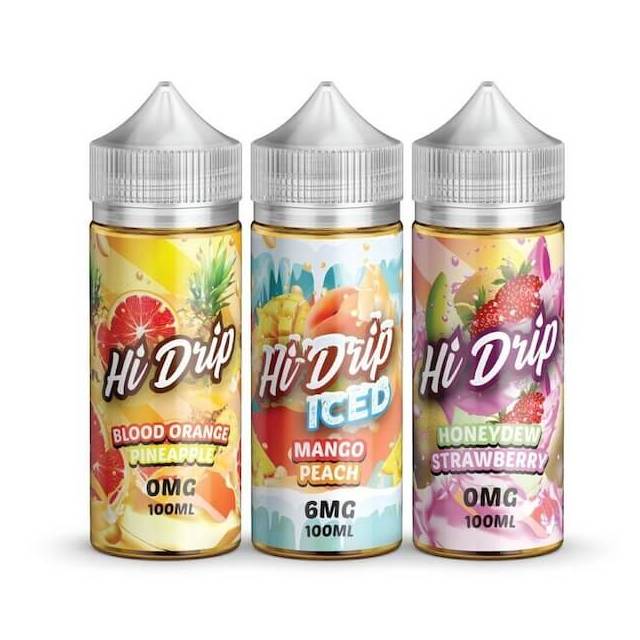 Juice Free Base Hi Drip Iced 100mL | Todos os Sabores