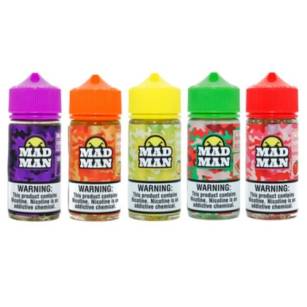 Juice Free Base MadMan Crazy e Twisted 100mL | Sabores