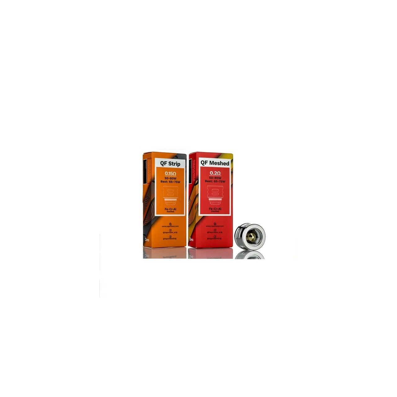 Coil - Vaporesso - Luxe - Gen QF Strip - QF Meshed - SKRR Vaporesso - 3