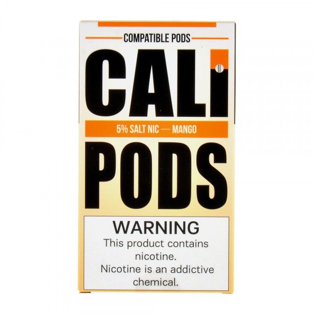 Cali Pods - Mango (caixa com 4 unidades) *compatível com Juul*  - 1