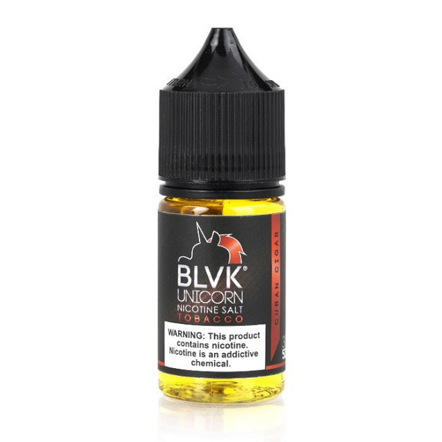 Juice Nic Salt BLVK - Tobacco Cuban Cigar - 30ml BLVK - 1