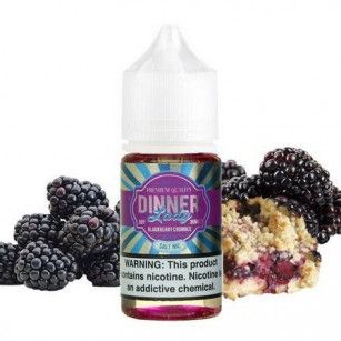 Juice Nic Salt Dinner Lady Blackberry Crumber - 30ml Dinner Lady - 1