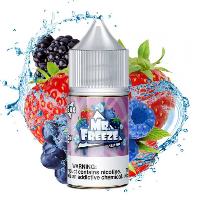 Mr Freeze | Berry Frost 30mL | Juice Nic Salt Mr Freeze E-liquid - 1