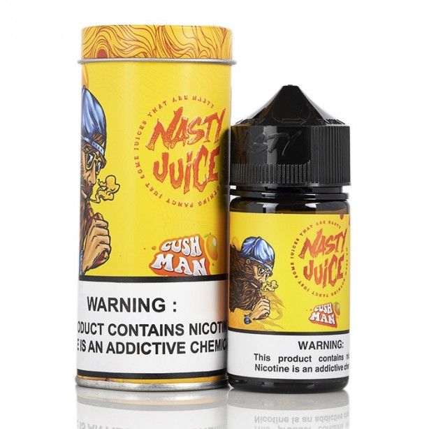 Nasty Juice | Cush Man Mango 60mL | Líquido Free Base Nasty - 1