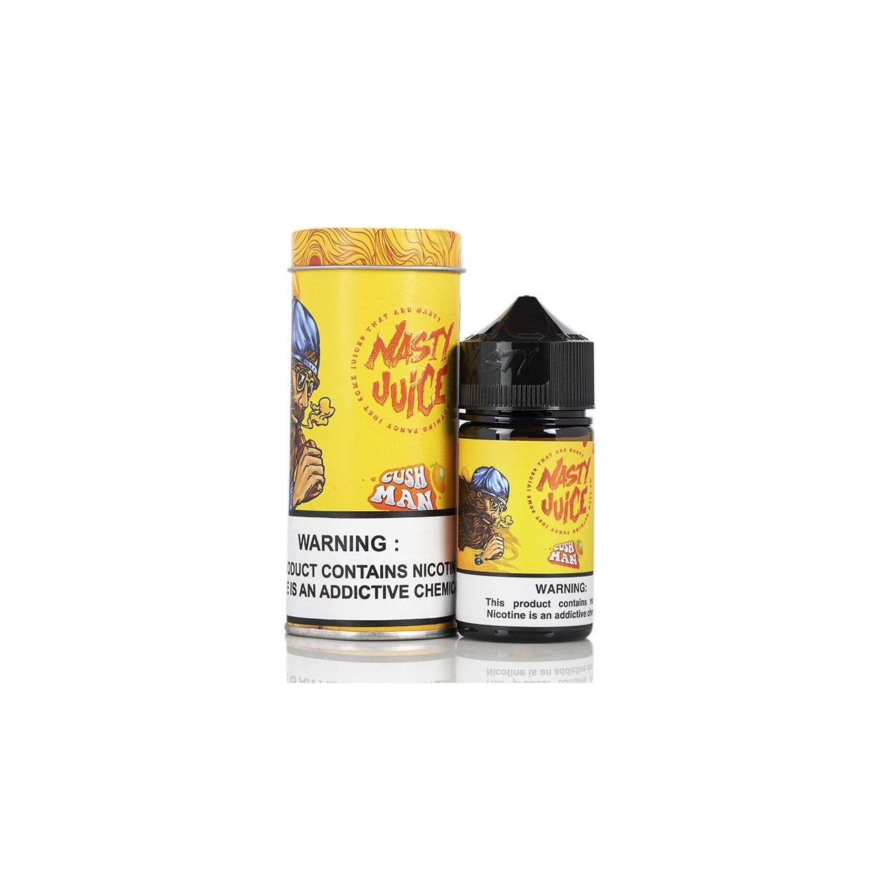 Nasty Juice | Cush Man Mango 60mL | Líquido Free Base Nasty - 1