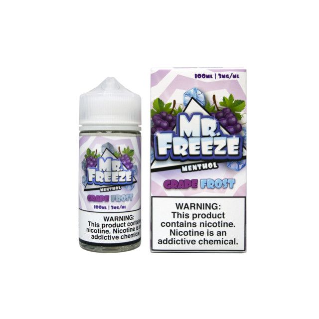 Juice Mr Freeze | Grape Frost 100mL Free Base Mr Freeze E-liquid - 1