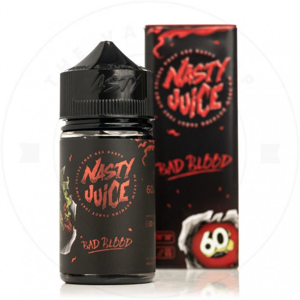 Nasty Juice | Bad Blood 60mL | Líquido Free Base Nasty - 1