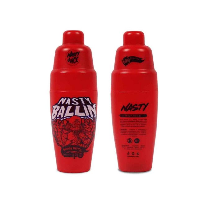 Nasty | Ballin Bloody Berry 60mL | Juice Free Base Nasty - 1