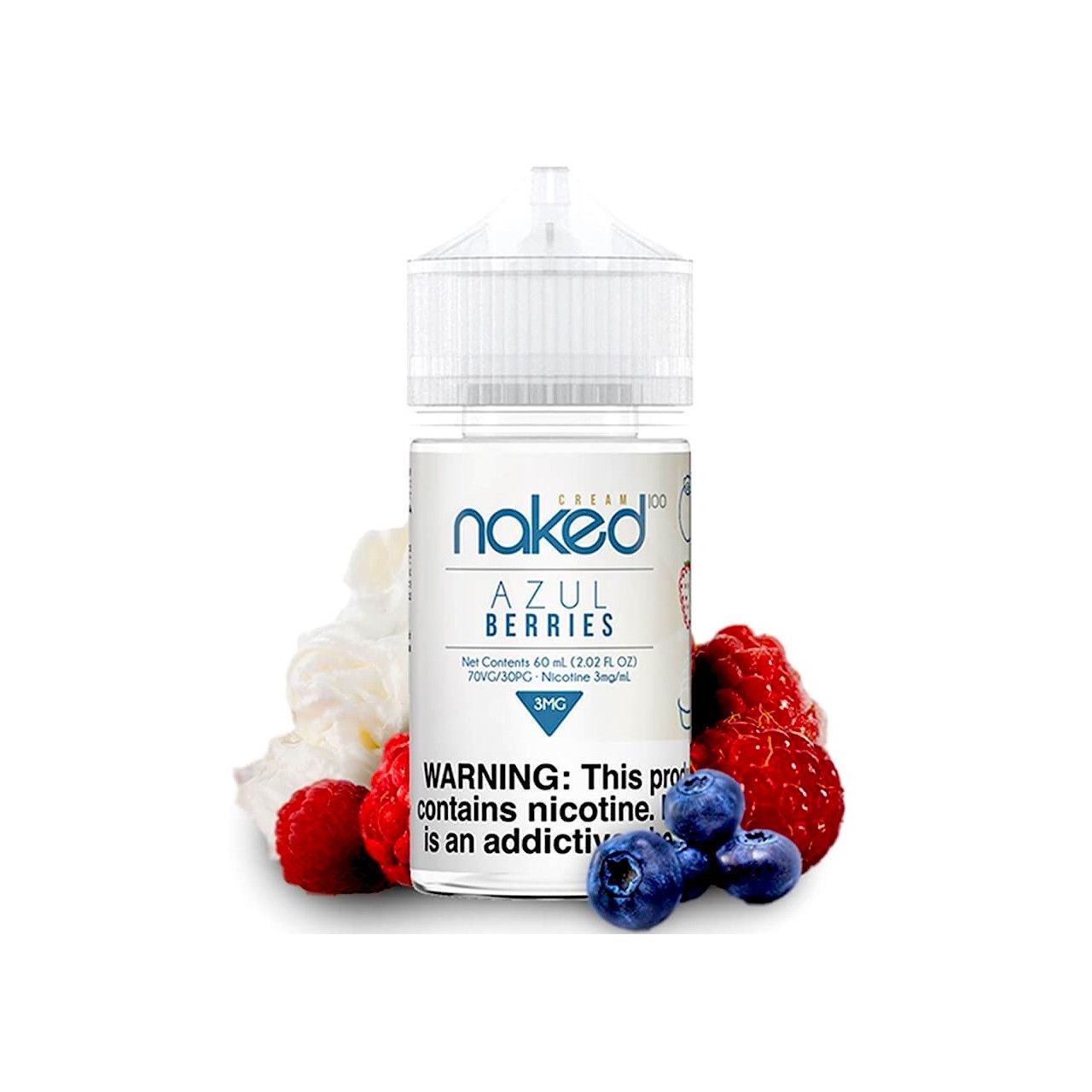 Líquido -Juice - Naked 100 - Azul Berries Naked 100 - 2