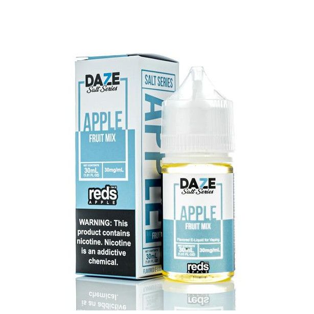 Líquido (Juice) - Nic Salt - 7 Daze - Reds Apple - Fruit Mix 7 Daze E-Liquid - 1