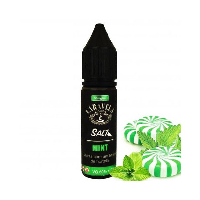 Líquido (Juice) - Nic Salt - Caravela Liquids - Mint Caravela Liquids - 1