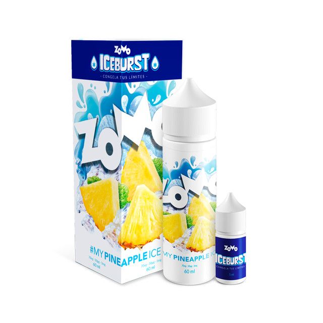 Zomo Vape | Iceburst Pineapple Ice | Juice Free Base Zomo Vape - 2