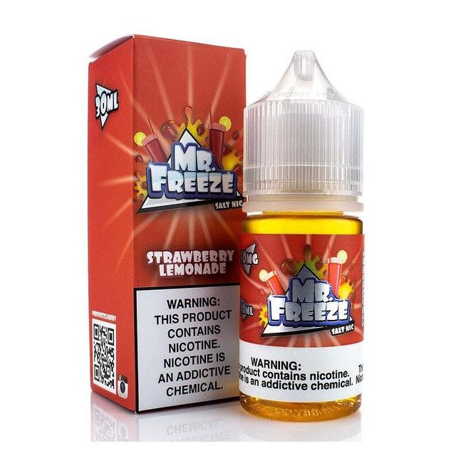 Juice Mr Freeze Salts | Strawberry Lemonade 30mL Mr Freeze E-liquid - 1