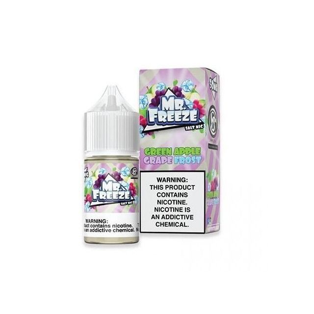 Juice - Nic Salt - Mr Freeze - Green Apple Grape Frost Mr Freeze E-liquid - 1