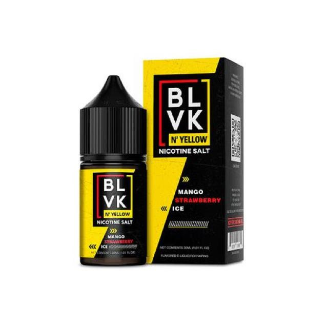 BLVK - Yellow - Mango Strawberry Ice - Juice Nic Salt BLVK - 1