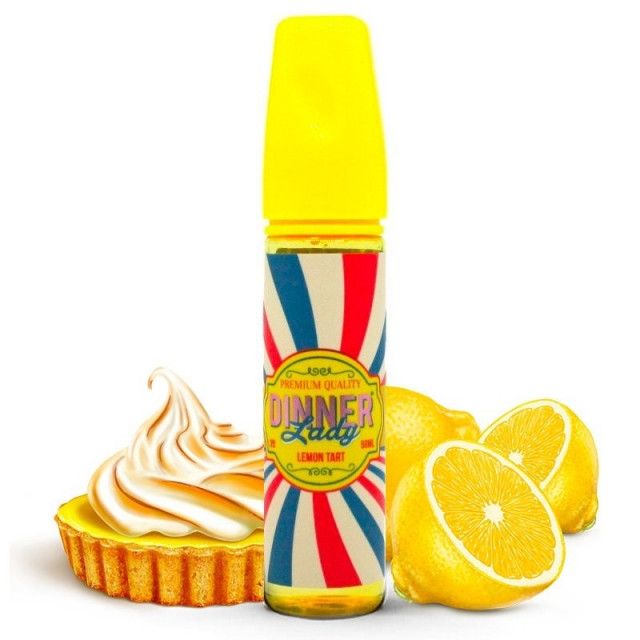 Dinner Lady | Lemon Tart 60 mL | Juice Free Base Dinner Lady - 1