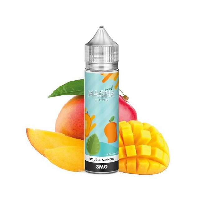 Juice Magna Eliquid | Double Mango Mint Free Base Magna E - liquids - 2