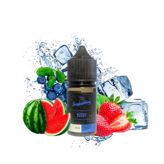 Juice - Sensation - Blood Berry - Nic Salt Sensation E liquid - 1