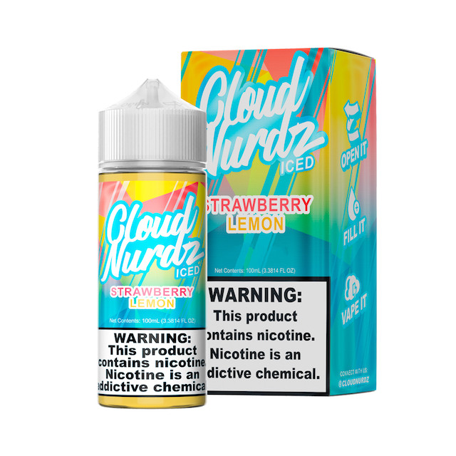 Cloud Nurdz - Strawberry Lemon ICED - Juice - Líquido Cloud Nurdz - 1