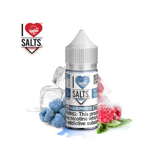 Juice Mad Hatter | I Love Salts Blue Raspberry Ice 30mL Mad Hatter Juice - 1