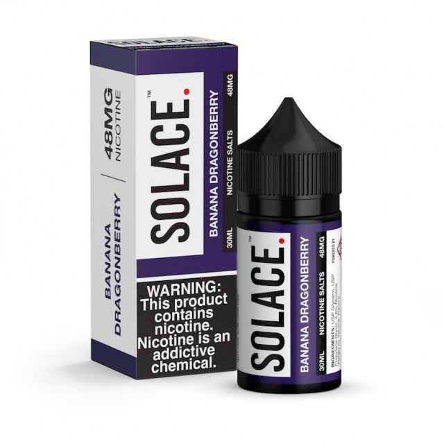 Solace - Vape Juice - Banana Dragonberry - Salt Nic Solace Vapor - 1