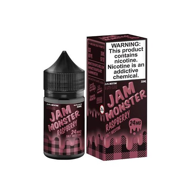 Jam Monster - Nic Salt - Raspberry - Juice  - 1