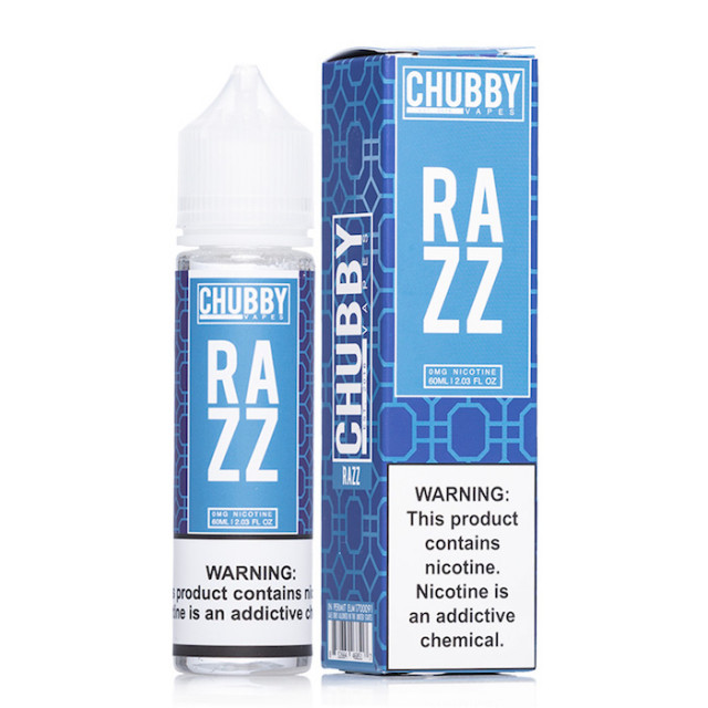 Chubby Bubble Vapes - Juice - Razz  - 1