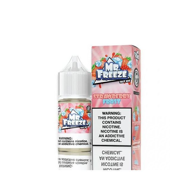 Mr Freeze - Nic Salt - Strawberry Frost - Líquido Mr Freeze E-liquid - 1