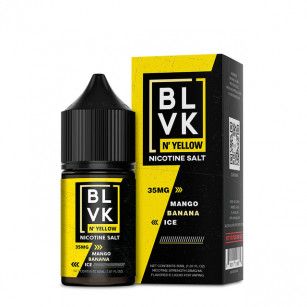 BLVK - Yellow - Mango Banana Ice - Juice Nic Salt BLVK - 1