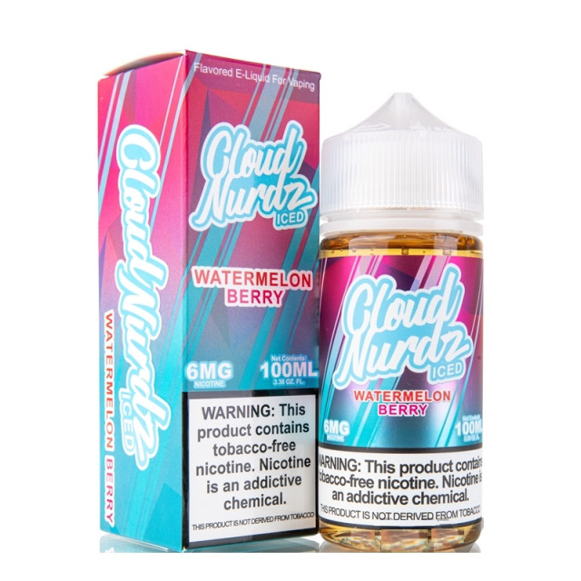 Cloud Nurdz - Juice - Watermelon Berry Iced - Líquido Cloud Nurdz - 1