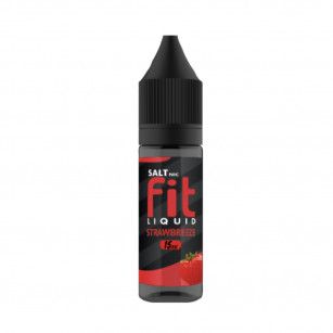 Fit Liquid - Nic Salt - Strawbreeze Ice - Juice Fit Liquids - 1