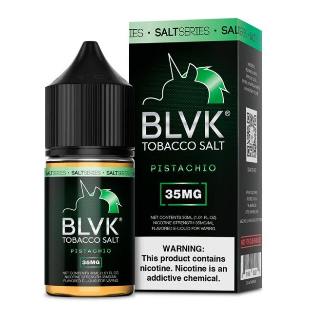 Juice BLVK Unicorn Tobacco Pistachio 30mL | Líquido Nic Salt BLVK - 1