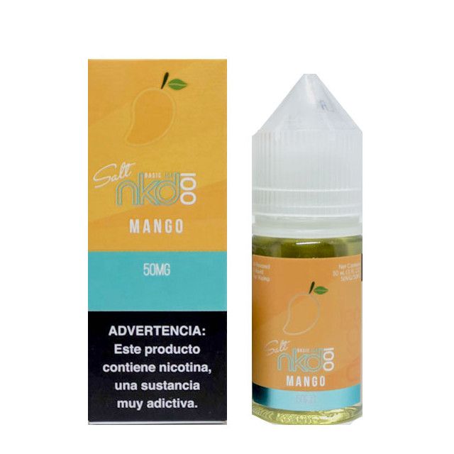 Líquido - Juice - Naked 100 - Mango - Basic Ice - Salt Nic Naked 100 - 1