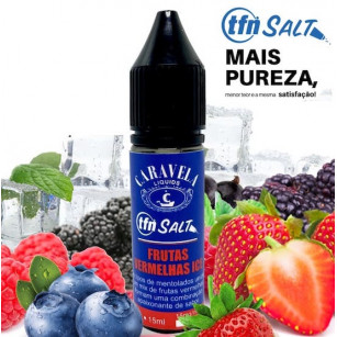 Caravela Liquids - TFN Salt - Frutas Vermelhas - Ice Caravela Liquids - 1