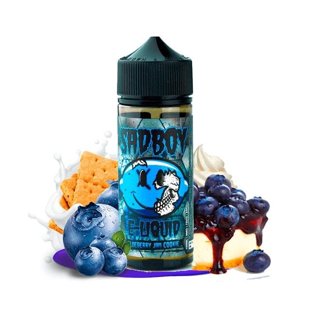 SadBoy - Vape Juice - Blueberry Jam Cookie SadBoy E-liquid - 1