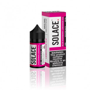 Solace - Vape Juice - Blue Raspberry Lemonade Ice - Salt Nic  - 1