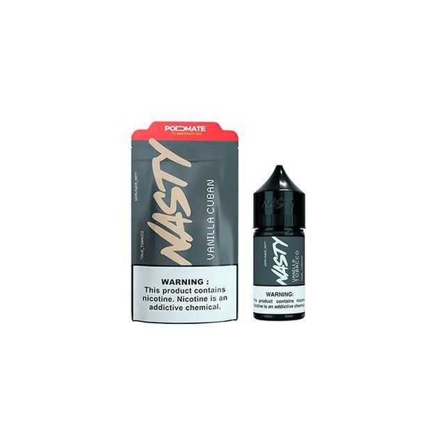 Juice - Nasty - PodMate - Vanilla Cuban - Salt Nic Nasty - 1