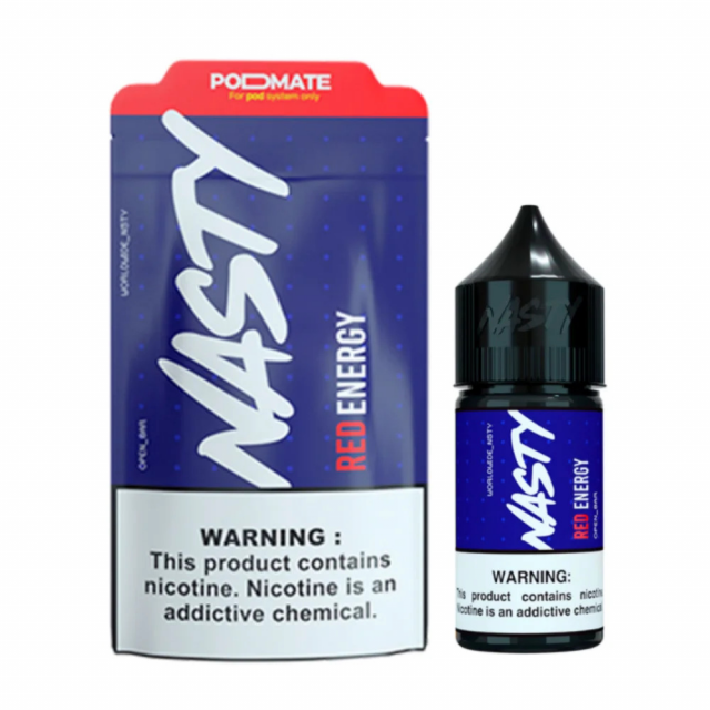 Juice - Nasty - PodMate - Red Energy - Salt Nic Nasty - 1