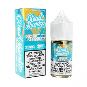 Cloud Nurdz | Peach Blue Raspberry Iced 30mL | Juice Nic Salt Cloud Nurdz - 1