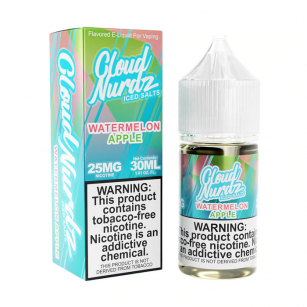 Líquido - Juice - Cloud Nurdz - Watermelon Apple Iced - Salt Nic Cloud Nurdz - 1