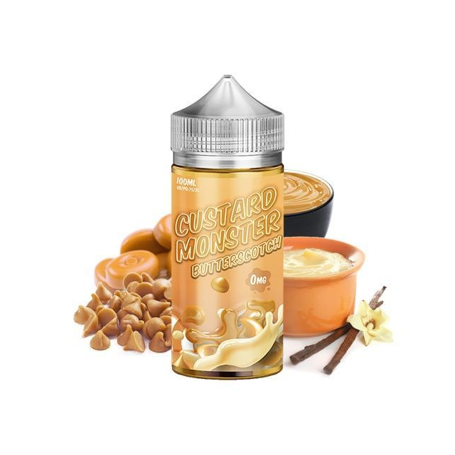 Custard Monster | Butterscotch 100mL | Juice FreeBase Monster Vape Labs - 1