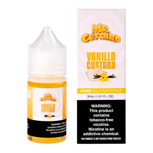 Juice - Mr Custard - Salt Nic - Vanilla Custard Mr Freeze E-liquid - 1