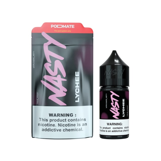 Juice - Nasty - PodMate - Lychee - Salt Nic Nasty - 1