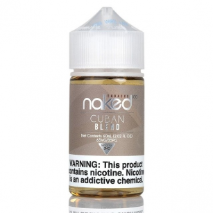 Naked 100 | Cuban Blend 60mL | Juice FreeBase Naked 100 - 1