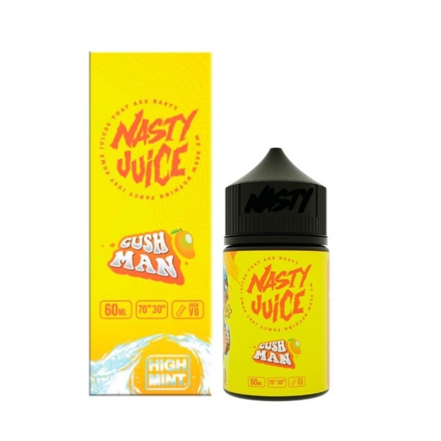 Nasty Juice | Cush Man High Mint 60mL | Líquido Free Base Nasty - 1